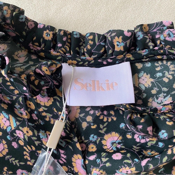 Selkie The Bistro Blouse in Spirit Floral Womens Size XS. Worn once for dinner. - Picture 4 of 6